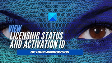 View Licensing Status and Activation ID of your Windows OS with slmgr.vbs