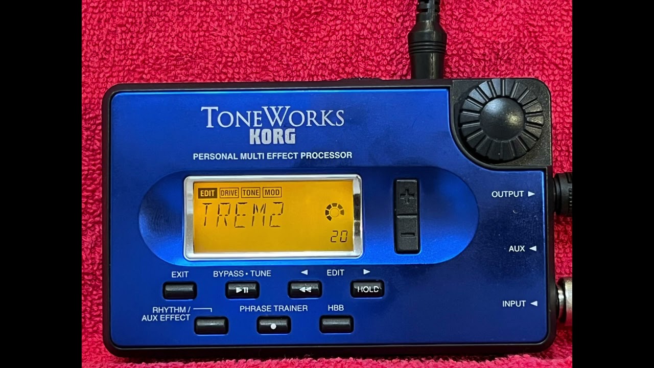 ToneChecks Ep.3 : KORG ToneWorks Pandora PX3T (1999) - コルグ