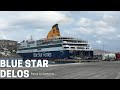 Blue Star Delos| Paros to Santorini (Stops at Naxos and Ios)