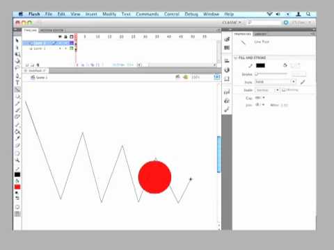 Exposing Yourself to Flash Tutorial #1 - Creating a Bouncing Ball