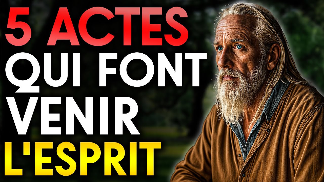 5 COMPORTEMENTS QUI INVITENT LE SAINT-ESPRIT EN VOUS