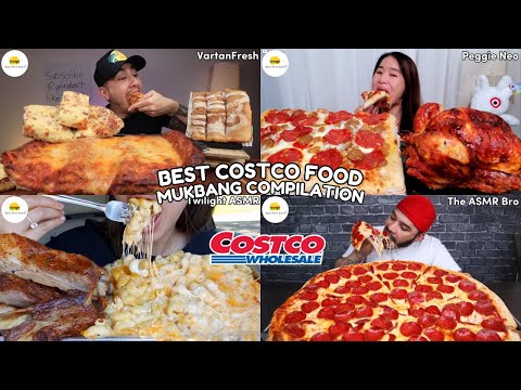 ASMR | BEST COSTCO FOOD MUKBANG COMPILATION |