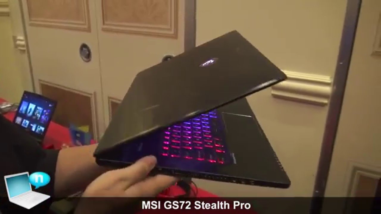 MSI GS72 Stealth Pro : le nouveau PC portable gamer 17 pouces ultra fin !