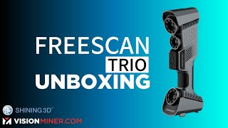 UNBOXING THE FREESCAN TRIO! - New 3D Scanner from Shining3D by Vision Miner 2,352 views 4 months ago 10 minutes, 26 seconds