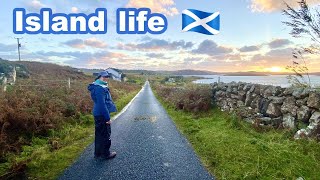 Isle of Mull Island Life  Walking in Beautiful Bunessan village