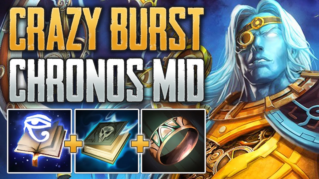 HUGE SINGLE TARGET BURST DAMAGE! Chronos Mid Gameplay (SMITE Conquest A-Z)  