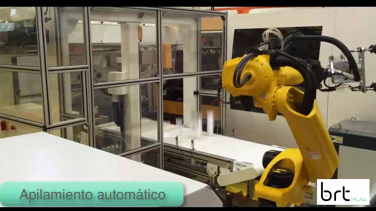 BRT Plas - Inyectora BH320 de alta velocidad - Ciclo de 4,5 segundos ...