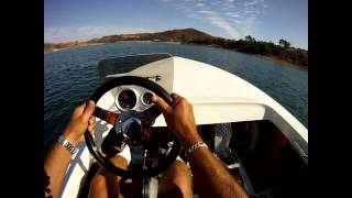 Behind the Wheel of a Blown Alcohol K Boat