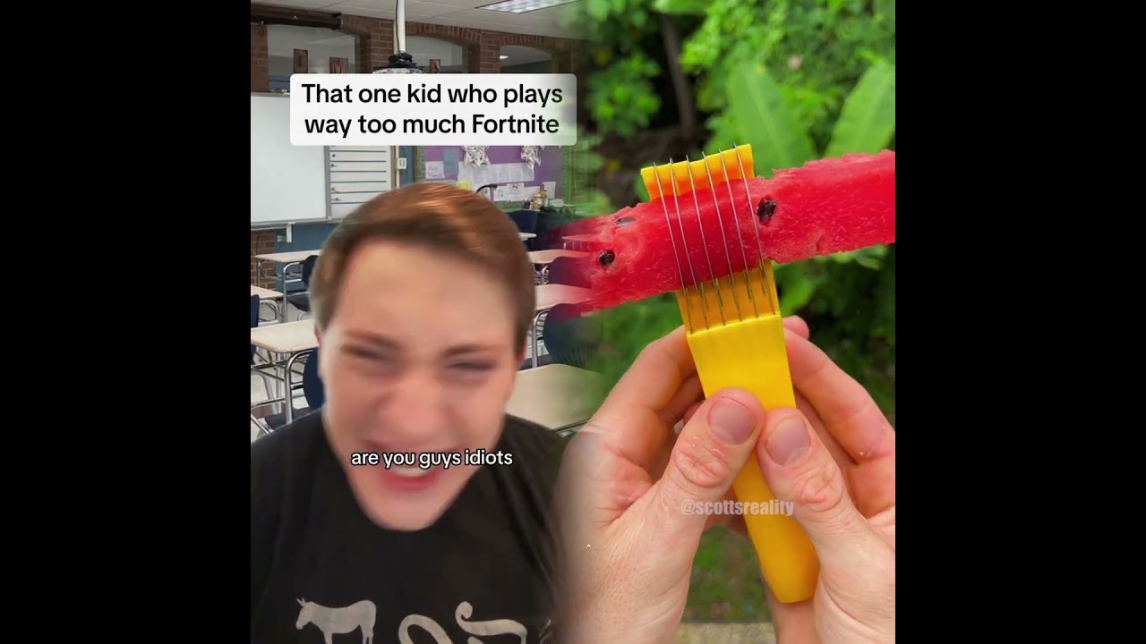 Тот ребенок, который слишком много играет в Fortnite 