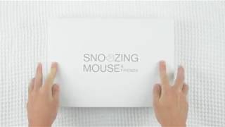 Baby Bath Time Gift Set - Corporate Baby Gifts - Snoozing Mouse