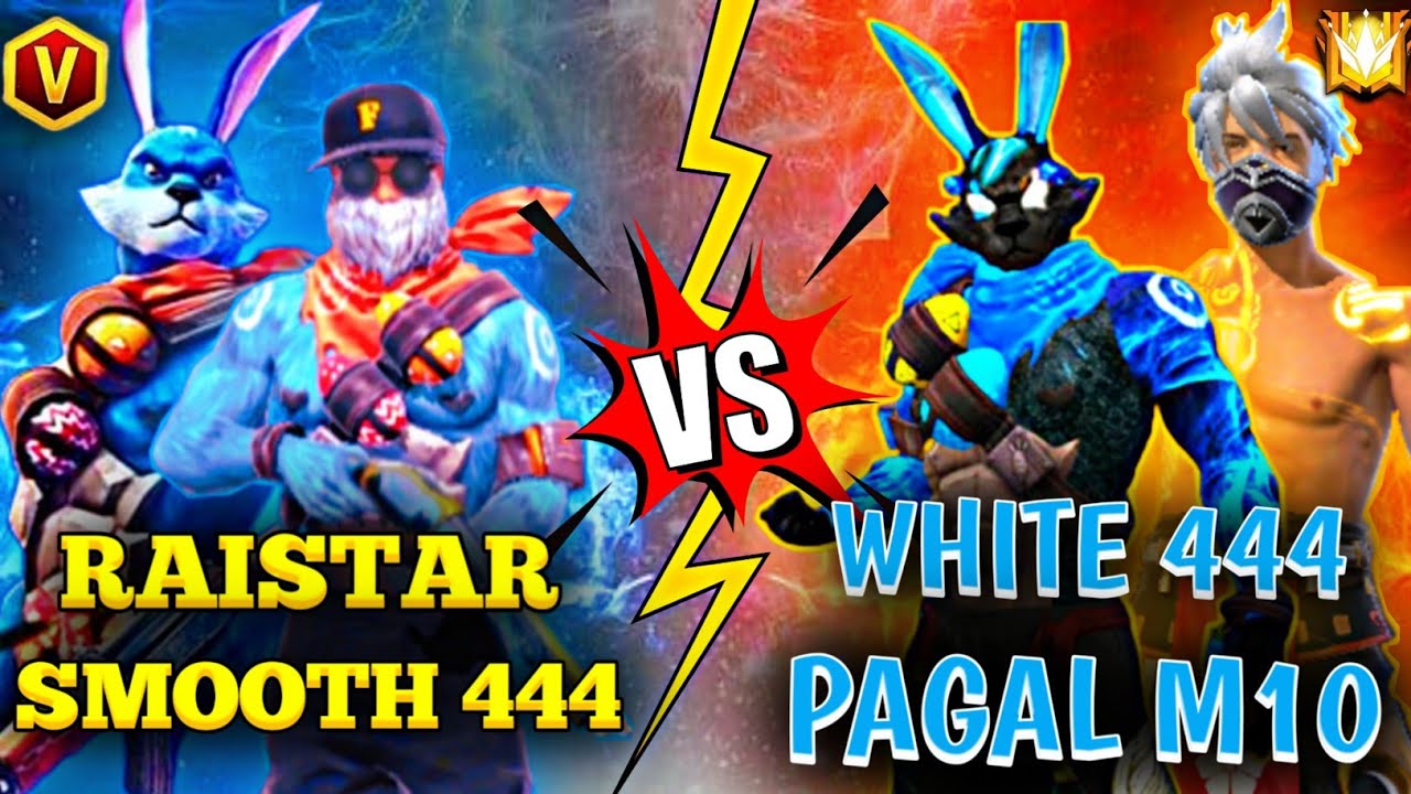 ꧁▪ᏒคᎥຮᴛαʀ࿐,SMOOTH444 को WHITE444,ᴩᴀɢᴀʟ Ｍ10 ने किया CHALLENGE !! RAISTAR देखते हैं कन जीतेगा 2vs2 मै🔥