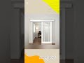 Contoh pintu pakai frame untuk pemasangan pintu otomatis