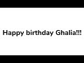 To ghalia