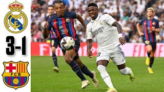 Real Madrid - Barcelona (3-1) MAÇ ÖZETİ I La Liga