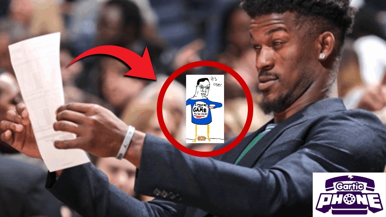 Gartic Phone With Bad Artists and Bad People