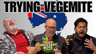 We Tried VEGEMITE for the First Time - Why Do Australians Eat This?!