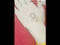 Bracelet GANESHJi mehndi design🤩🤩| Stylish back hand mehndi design| simple mehndi design #shorts