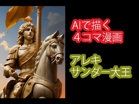アレキサンダー大王は日本に来た 馬に乗ったアレキサンダー大王（紀元前356年～紀元前323年