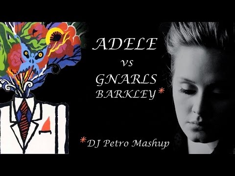 Adele vs Gnarls Barkley - Rolling In The Crazy (DJ Petro Mashup Remix) (Music Video) (HD)