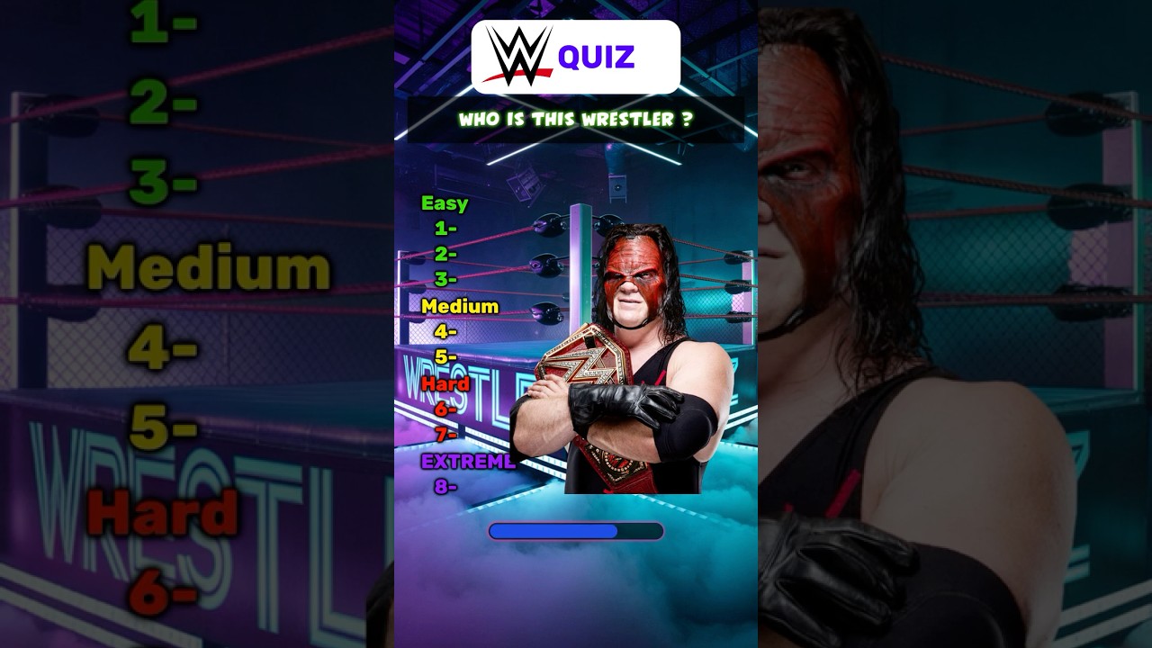 Can You Name All These WWE Superstars Without a Mistake? 💪🔥