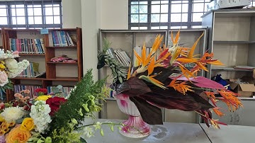 Líp 2 hội thi cắm hoa  Chào mừng ngày nhà giáo Việt Nam 20_11 2025 Trường THPT TÂN HƯNG 