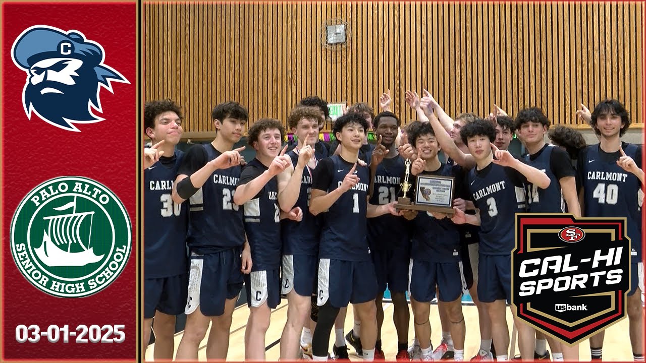 !!HIGHLIGHTS!! Carlmont vs Palo Alto Boys Basketball 3.1.25