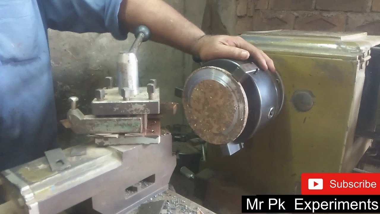 How To Cut A Iron Plate / Mr Pk Experiments