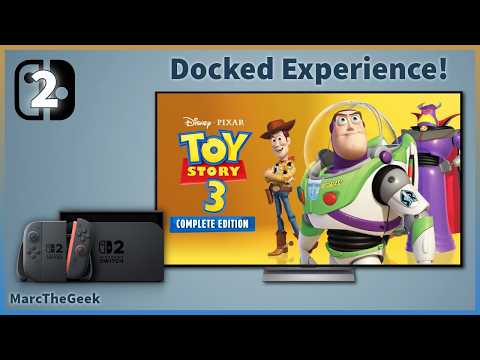 Toy Story 3 Complete Edition Gameplay on Nintendo Switch 2 Docked!