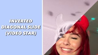 Inverted Diagonal Slide | Video Star