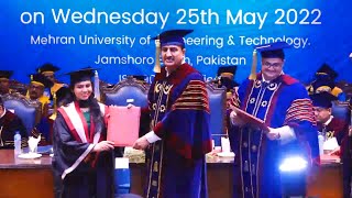 25th Convocation of MUET - Mehran University of Engineering and Technology
