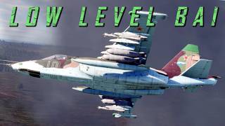 Low Level Attack on Enemy Mechanized Infantry | DCS Su-25
