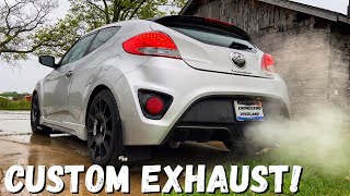 Veloster Turbo Custom Axle Back Exhaust | The BEST Sounding Veloster