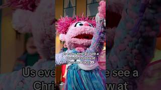 Us… everytime we see a Christmas show at Sesame Place 👀 #Christmas #Holiday #sesameplace
