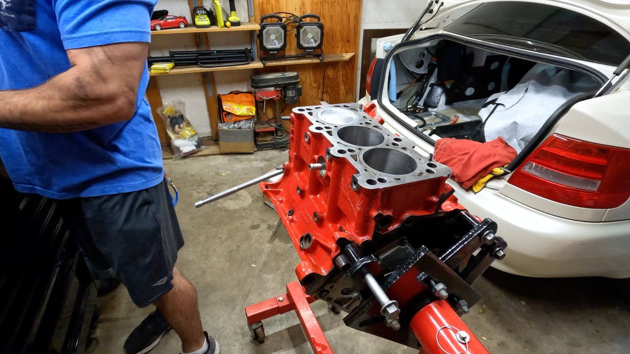 Audi 2.7T Piston Install