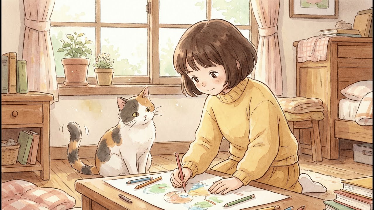 Peaceful Days in the Countryside – A Gentle Life from Morning to Night | Ghibli Vibes