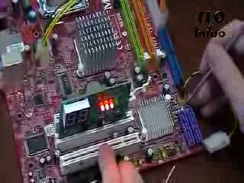 Ремонт материнской платы: (подарок подписчика).