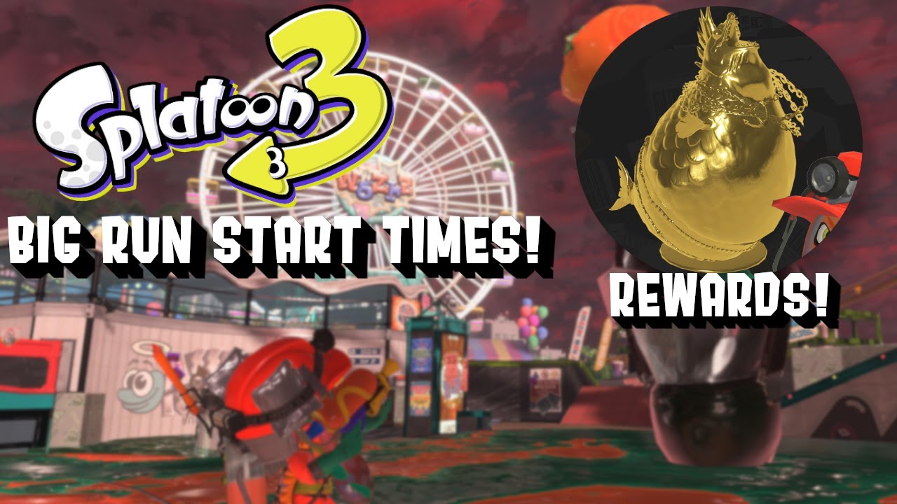 HUGE Splatoon 3 Update Reveals NEW Big Run Details! - YouTube