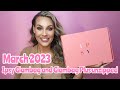 March 2023! Ipsy Glambag and Glambag plus unzipped.  #ipsy