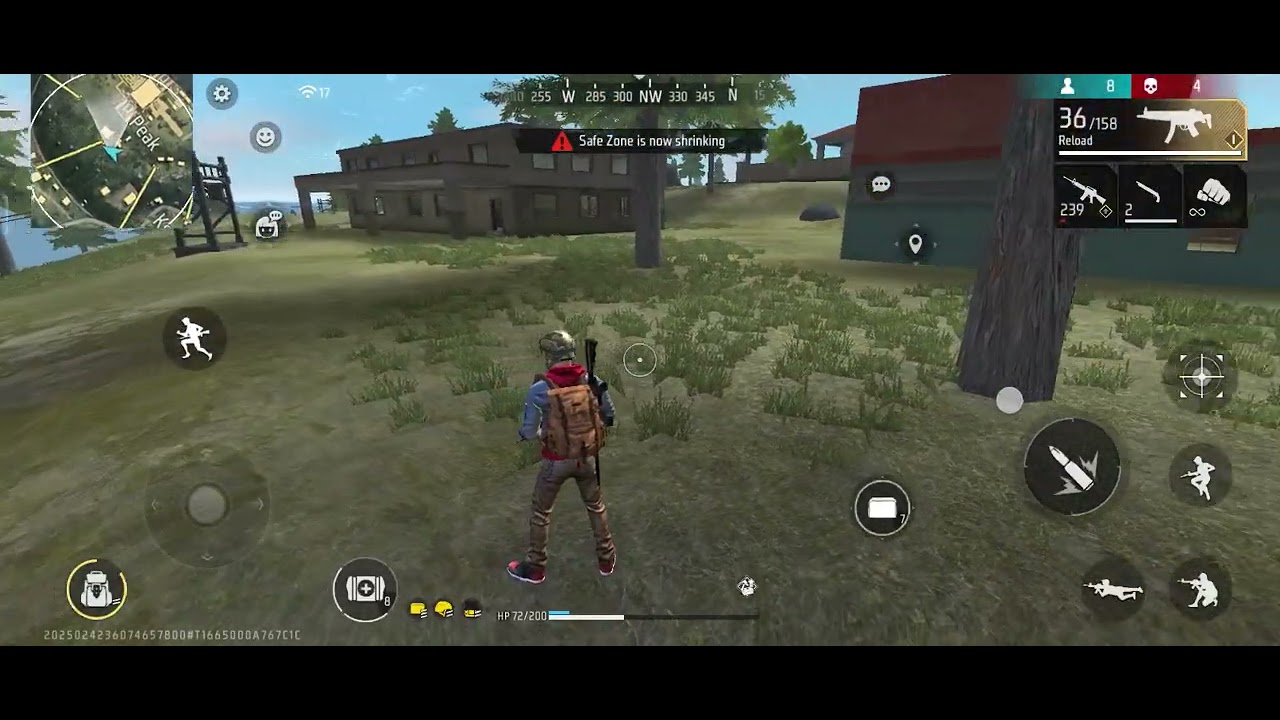I am start a game ( free fire) level 1