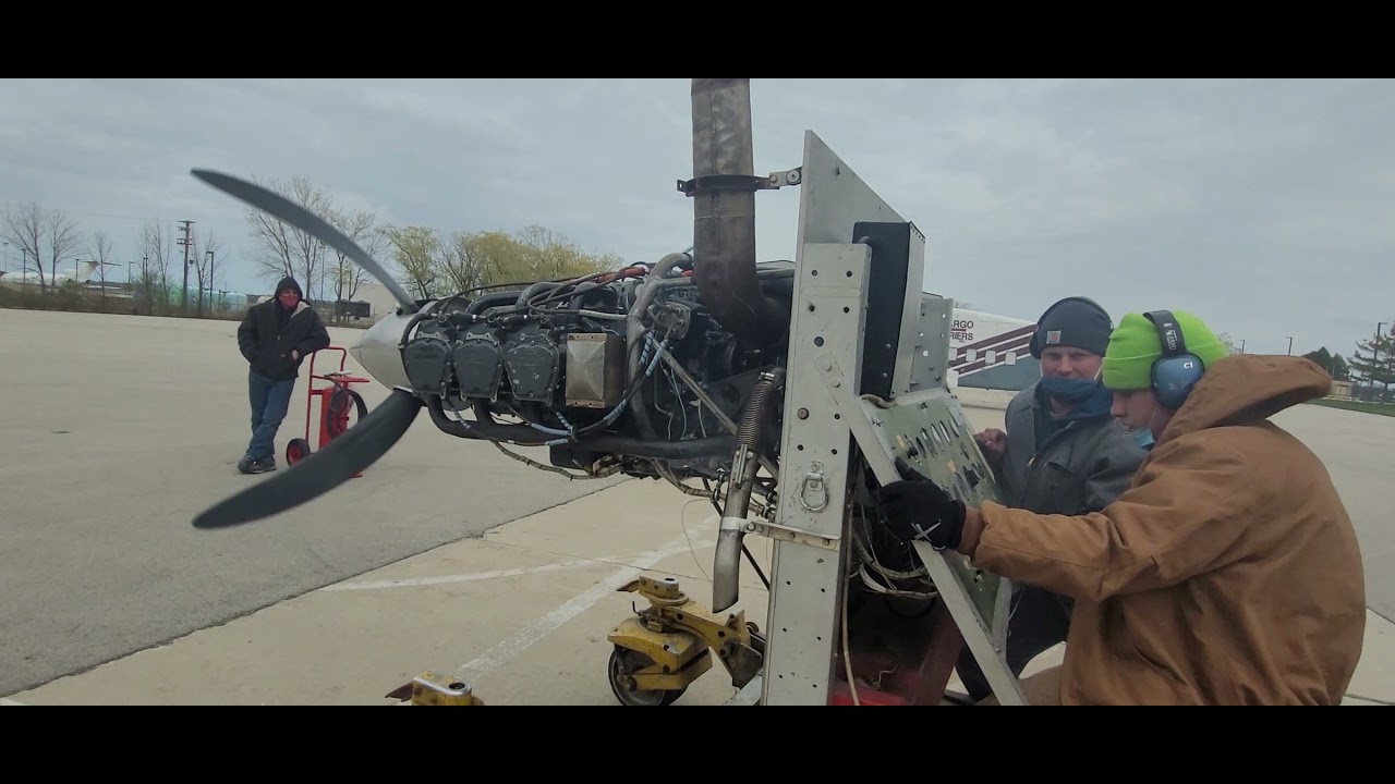 Lycoming TIO 541 First Start In 10 Years YouTube Lycoming tio 541 first start in 10 years youtube