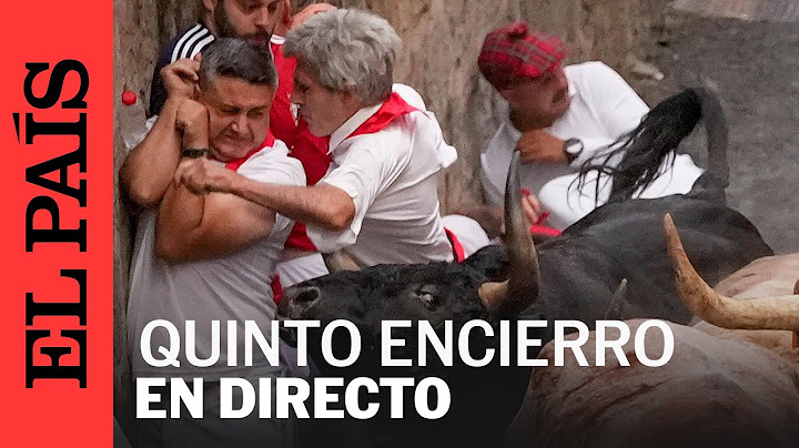 Así te hemos mostrado el quinto ENCIERRO SAN FERMÍN 2025 en directo - Jandilla | EL PAÍS
