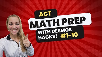 ACT Math Prep on TestNav with Desmos Tricks and Hacks Part 1