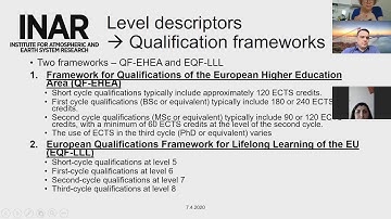 ECTS (European Credit Transfer and Accumulation System)