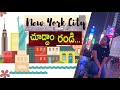 NEW YORK నగరం చూదాం రండి!! #kalyaniBoppa #AmericaloAmmakutti