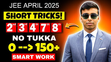 JEE Mains 2025: Tricks to Get GOOD Marks 🔥 Tricks and Cheat Code 😲 JEE Mains 2025 Tricks #iit #jee