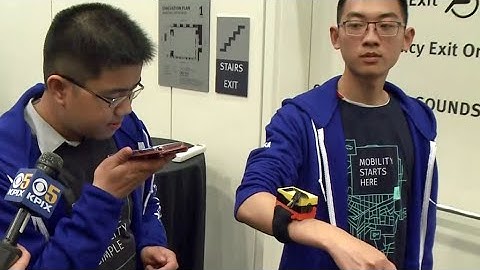 Bay Area Teens Develop Device and App to Help the Blind