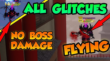 ALL SAMURAI PALACE GLITCHES! Fun/Usefull - Roblox Dungeon Quest