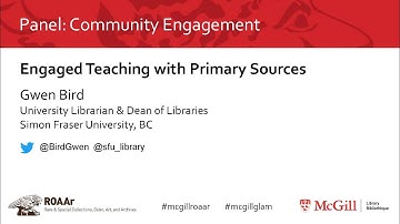 Engaged Teaching with Primary Sources