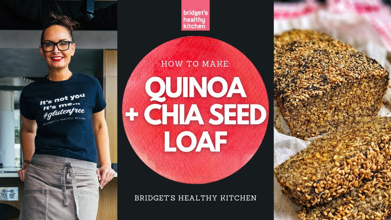 How To Make Quinoa and Chia Bread GlutenFree DairyFree Sugar