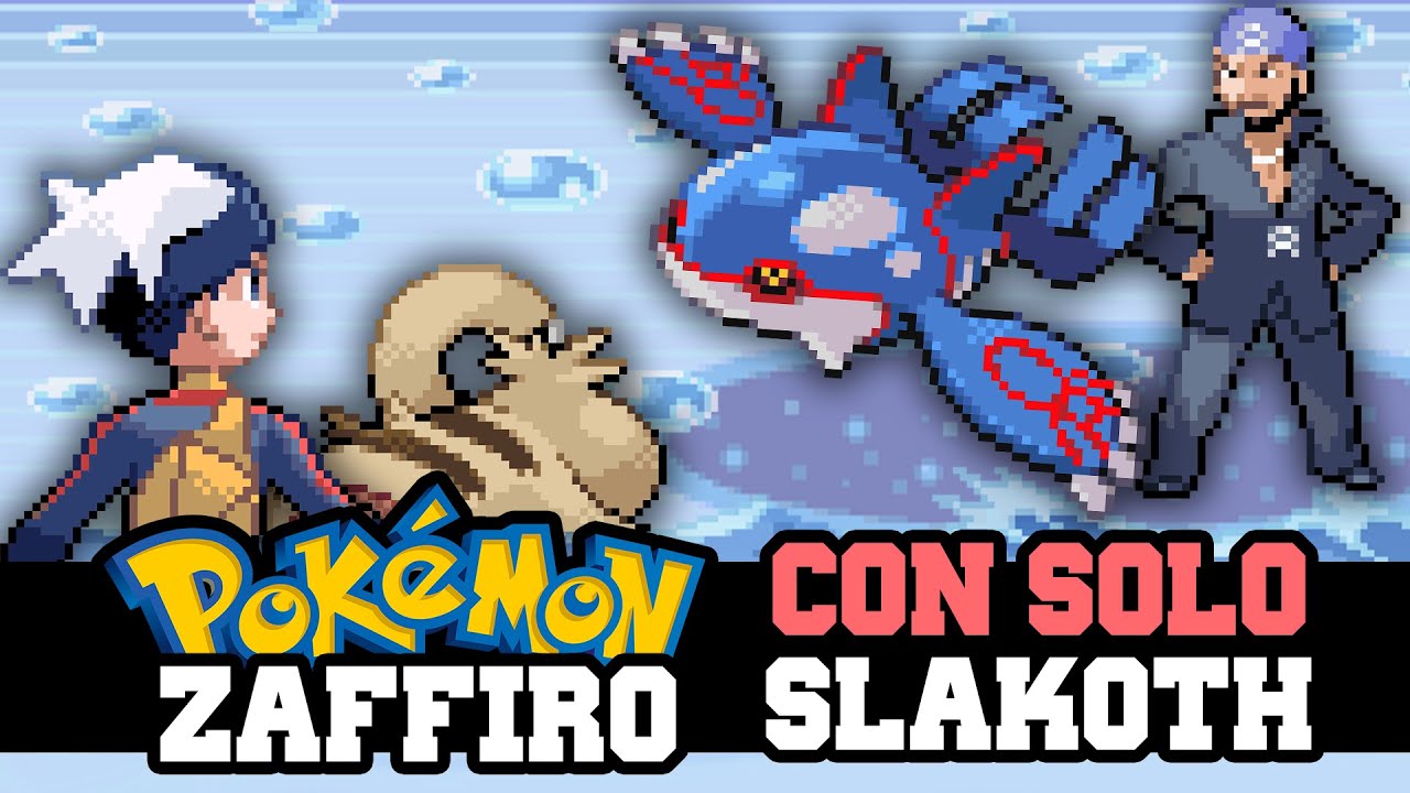 Ho Finito POKÉMON ZAFFIRO con solo SLAKOTH - Pokémon Challenge
